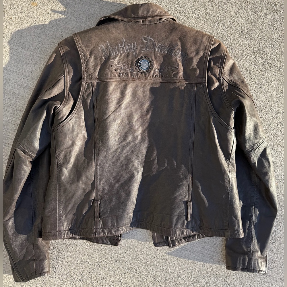 Vintage Harley-Davidson Concho Leather Jacket